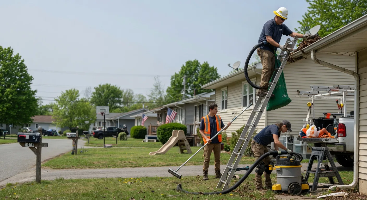 Gutter Installation in Oreana, IL near me